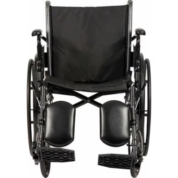 Dynarex DynaRide S3 Lite Wheelchair, Flip Desk & Elevating Legrest, 18inW Seat, Dynarex, Mfr#: 10230